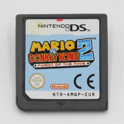 Mario vs Donkey Kong 2 March of the Minis - Cartridge - Nintendo DS (B Grade) (Genbrug)